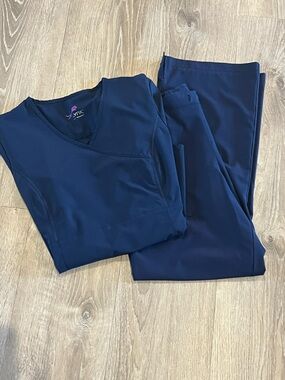 Scrub Top and Pants Set